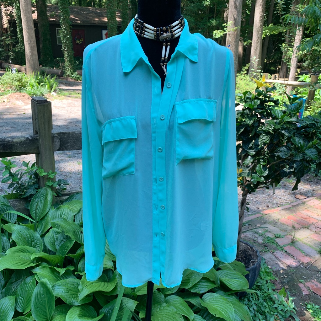 Timing Sheer Button Down